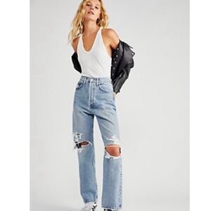 AGOLDE 90’s JEANS IN BLACK
